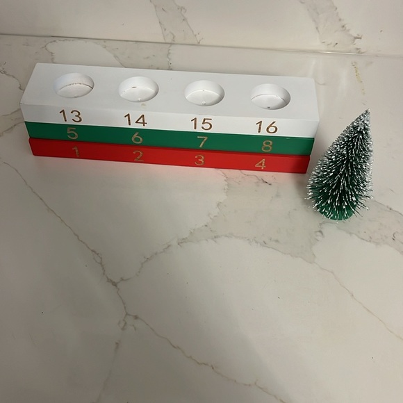 Wooden Christmas Advent Calendar, Christmas Countdown - Picture 3 of 5